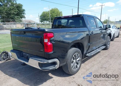 2022 Chevrolet Silverado 1500 2Wd Short Bed Lt из США, поврежденный, VIN 1GCPACEK2NZ621623